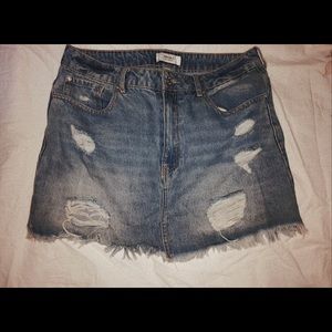 Jean skirt